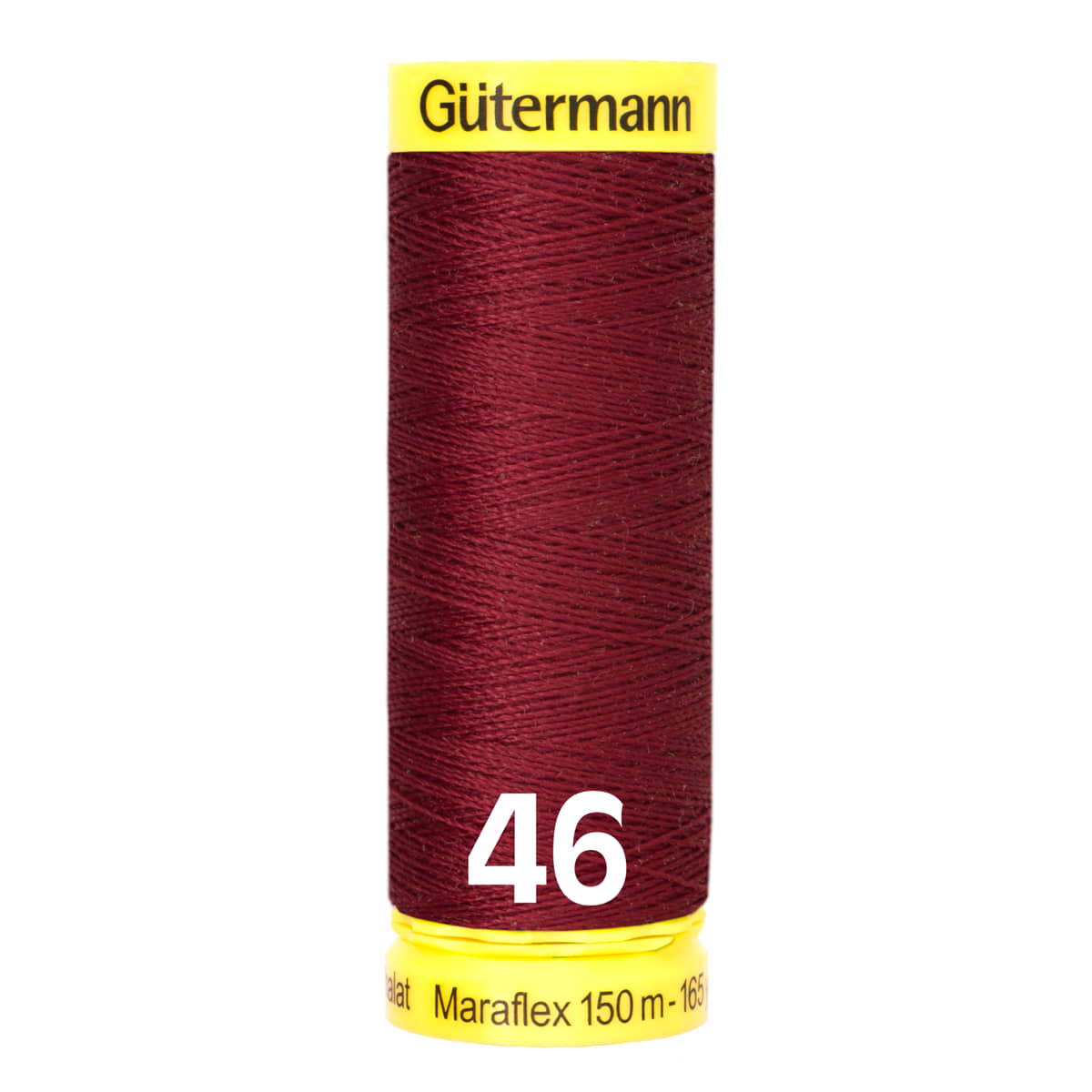 Gütermann MaraFlex 150m - 46 donker rood GUTERMANN-MARAFLEX-150-46 4029394998645 - Fourniturenkraam.nl