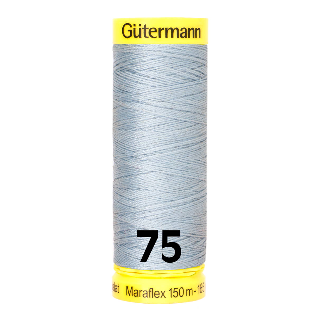 Gütermann MaraFlex 150m - 75 licht blauw GUTERMANN-MARAFLEX-150-75 4029394998416 - Fourniturenkraam.nl