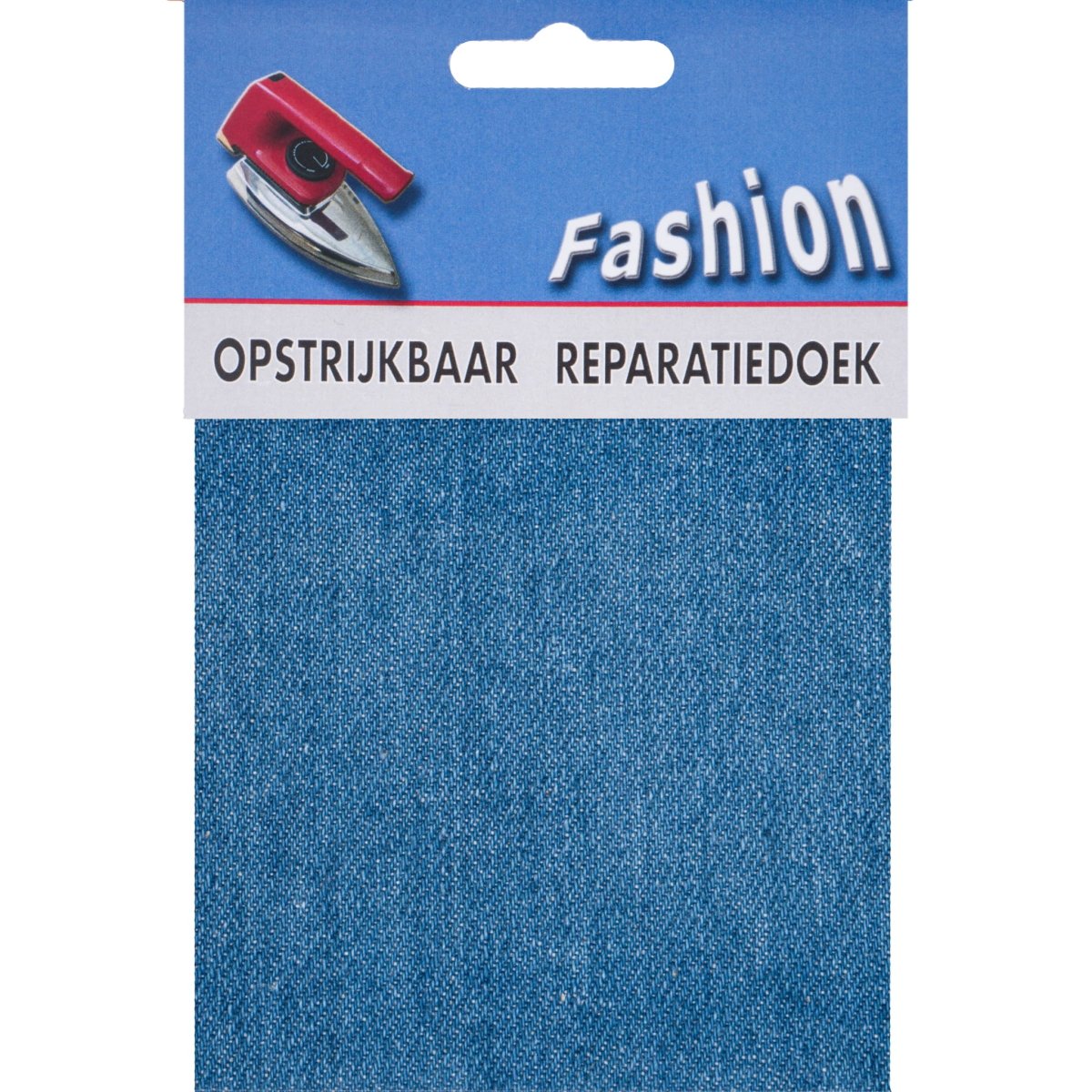 Reparatiedoek Jeans Fashion opstrijkbaar stevig 10x40cm Repraratiedoek RPD117404 - Fourniturenkraam.nl