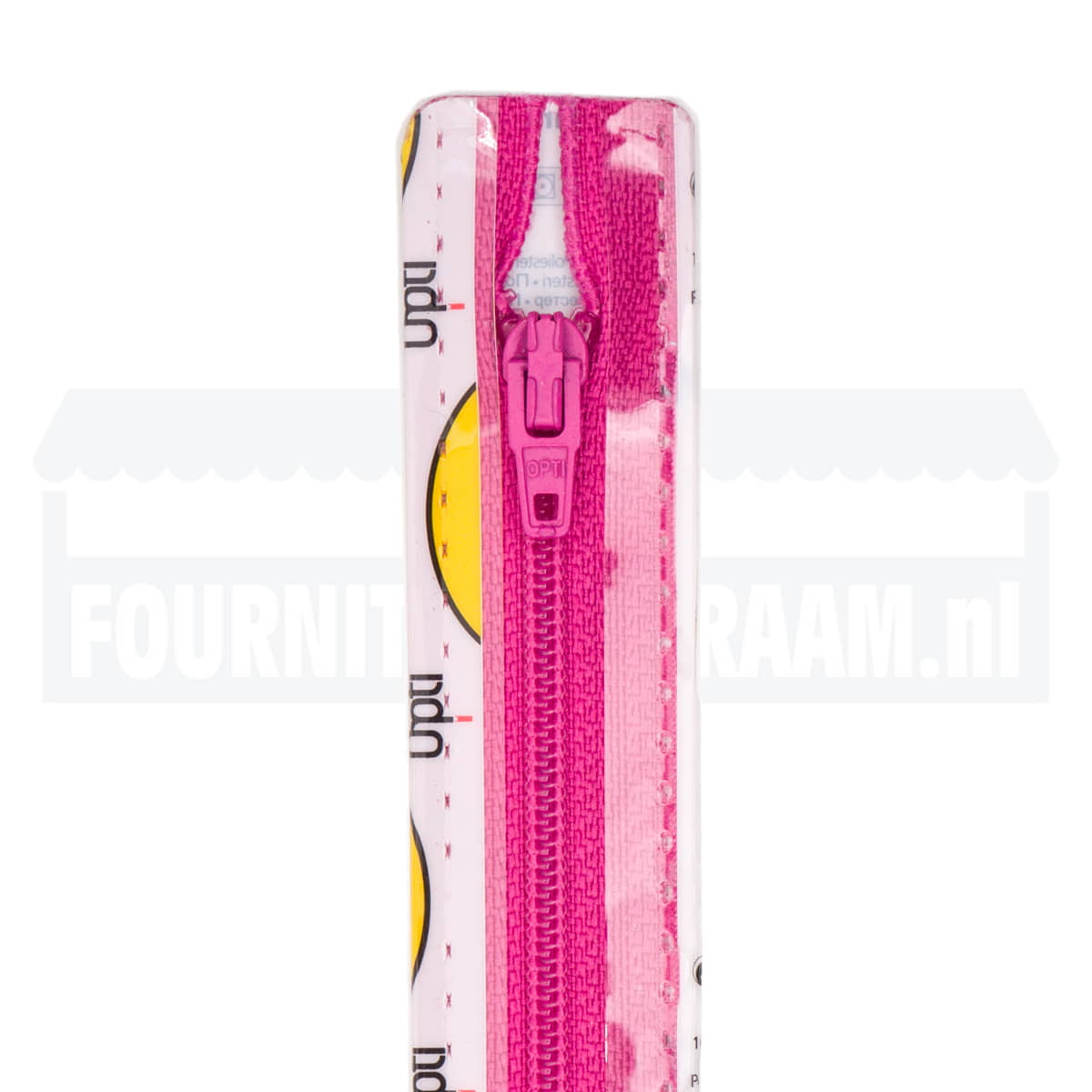 Rits 12 cm | Opti S40 spiraal | 786 fuchsia Rits OPTI-4801-S40-12-786-FUCHSIA - Fourniturenkraam.nl