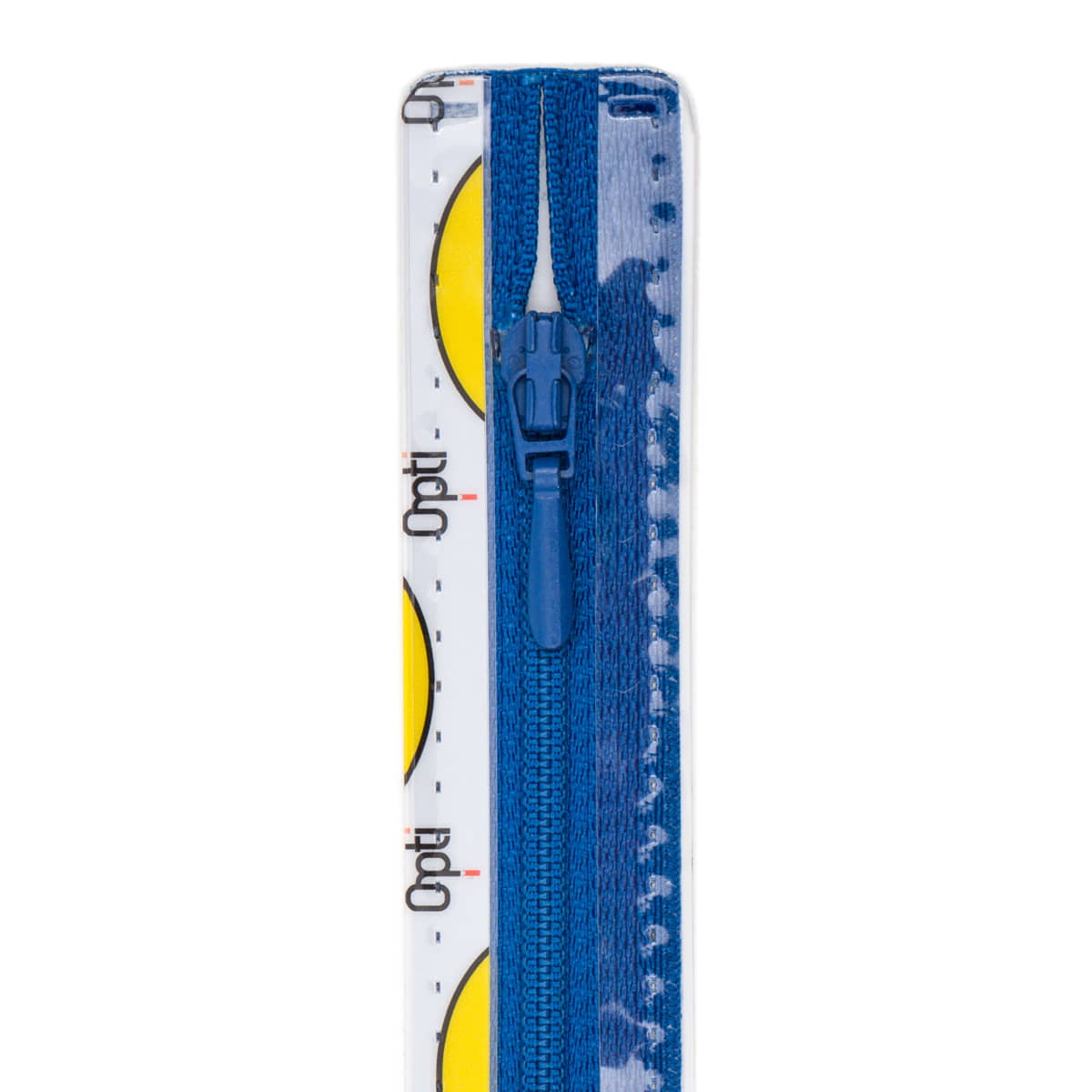 Rits 15 cm | Opti S40 spiraal | druppeltrekker | 215 kobalt blauw Rits OPTI-4800-S40-15-215-KOBALT BLAUW - Fourniturenkraam.nl