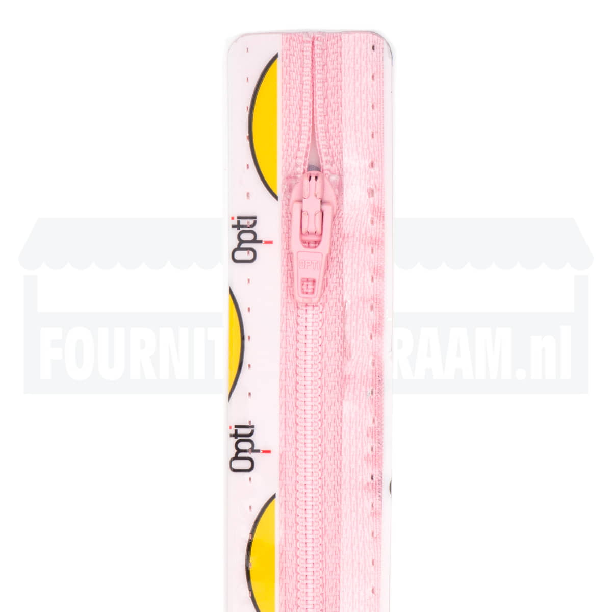 Rits 20 cm | Opti S40 spiraal | 749 roze Rits OPTI-4801-S40-20-749-ROZE - Fourniturenkraam.nl