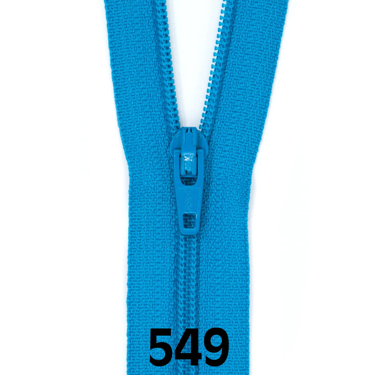 Rits 25 cm | YKK spiraal 3 | 549 turquoise Rits RITS-YKK-3-25CM-549-TURQUOISE