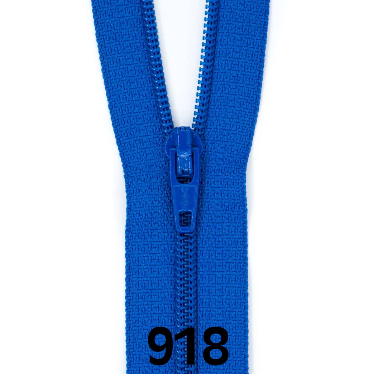 Rits 25 cm | YKK spiraal 3 | 918 blauw Rits RITS-YKK-3-25CM-918-BLAUW