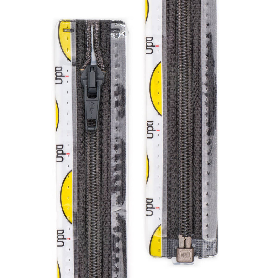 Schuifrits voor ritssluitingen, plastic of metaal, maat 5, 7, 8, 10