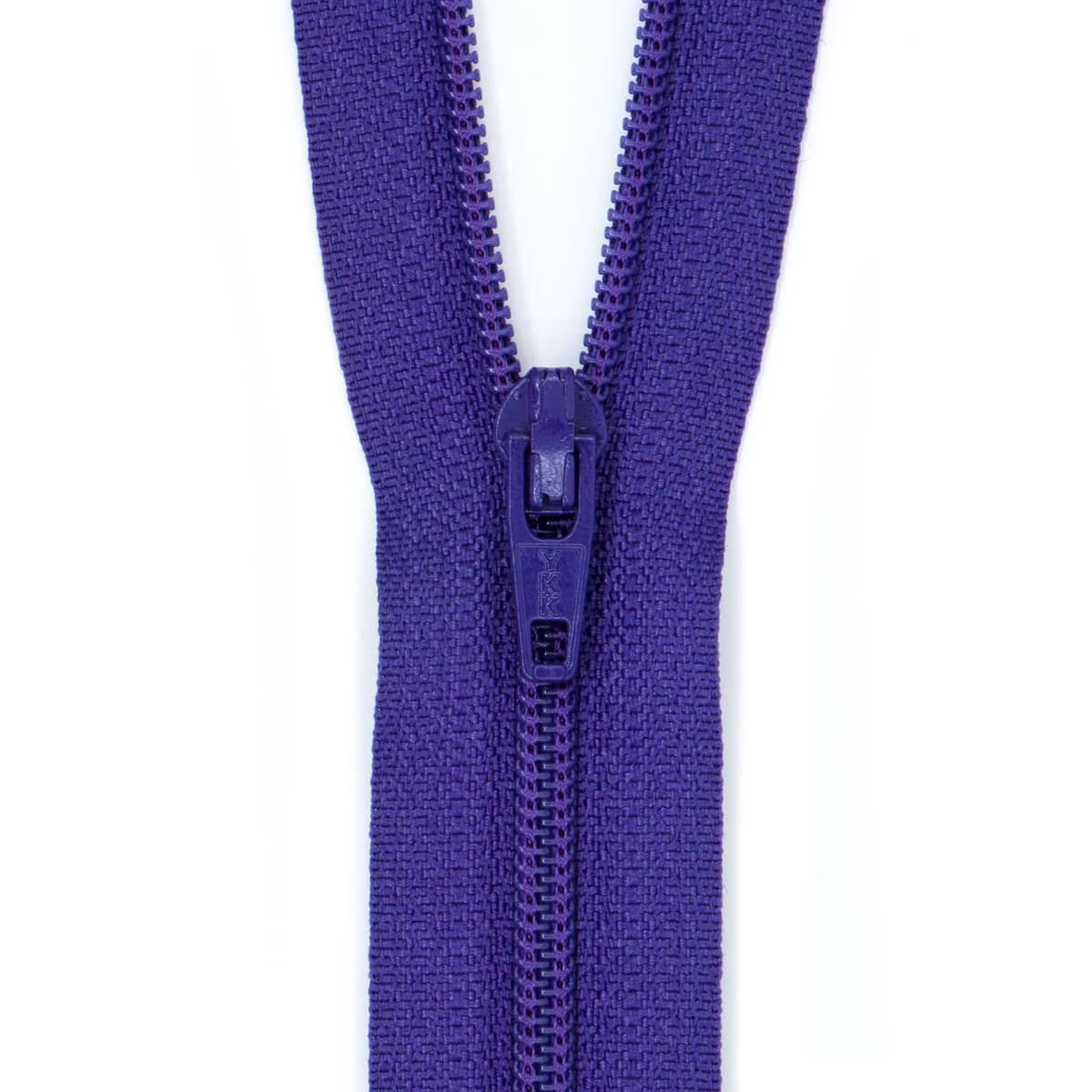 fermeture zip à glissière longueur 18 cm couleur bleu clair non séparable  zip nylon largeur 3,2 cm largeur du zip 6 mm - mercerie-extra