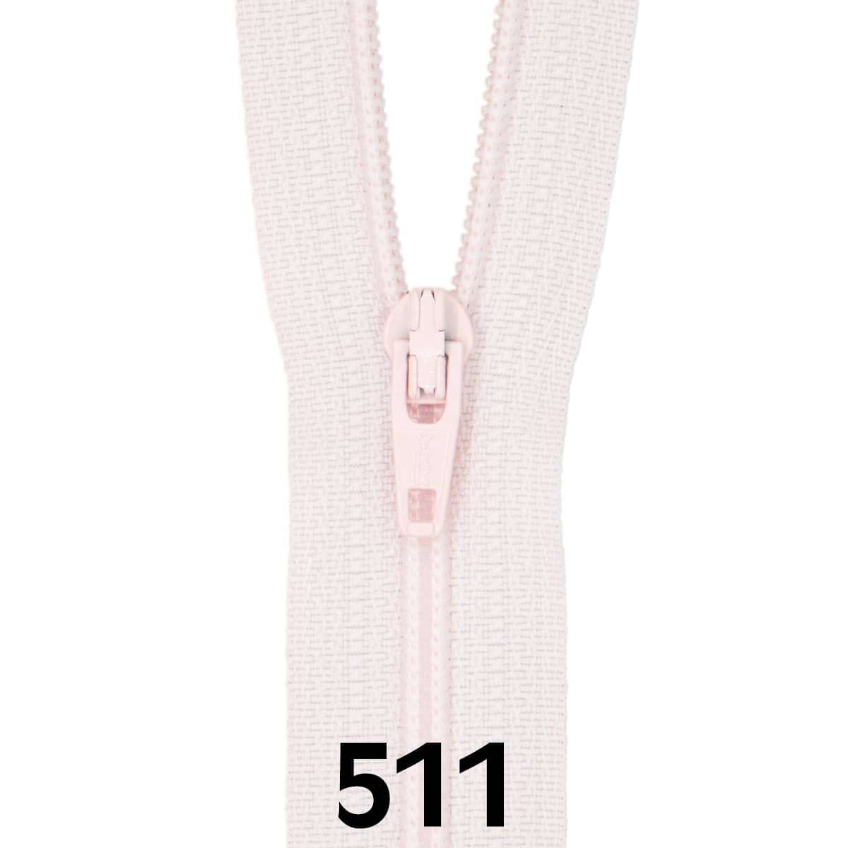 Rok rits | 18 cm | YKK | 511 licht roze Rits RITS-ROK-3C-511-LICHT-ROZE - Fourniturenkraam.nl