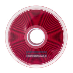 Satijn Lint knal rood 38 mm - Aanbieding rol 25 meter Satijn Lint SL-38MM-563-KNAL-ROOD-ROL-25M - Fourniturenkraam.nl