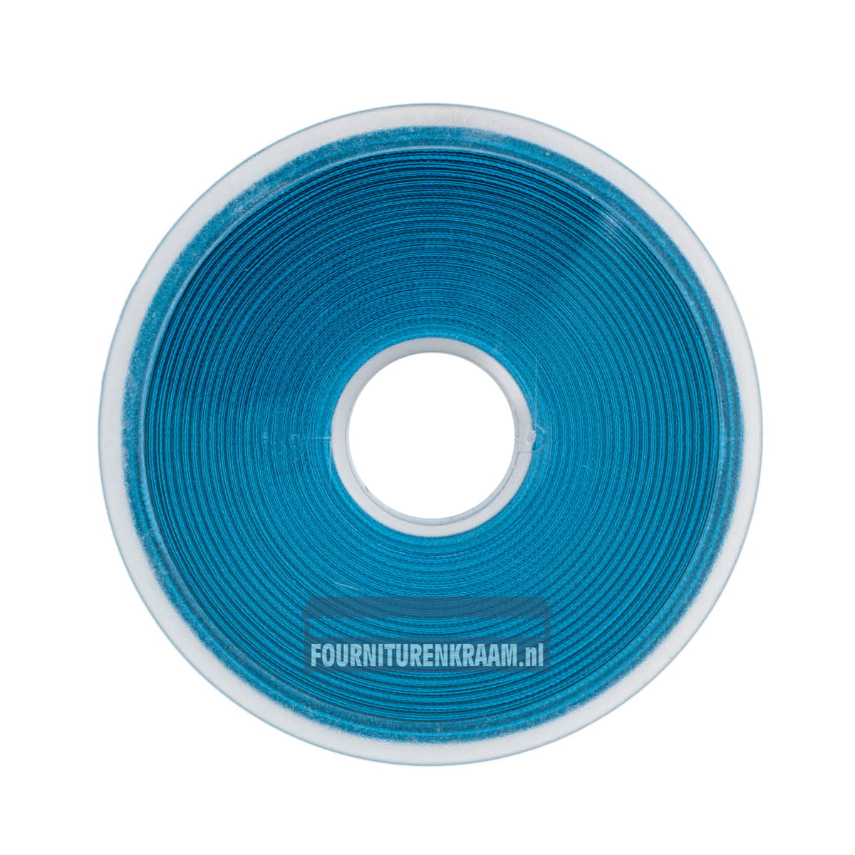 Satijn Lint Turquoise 38 mm - Aanbieding rol 25 meter Satijn Lint SL-38MM-318-TURQUOISE-ROL-25M - Fourniturenkraam.nl