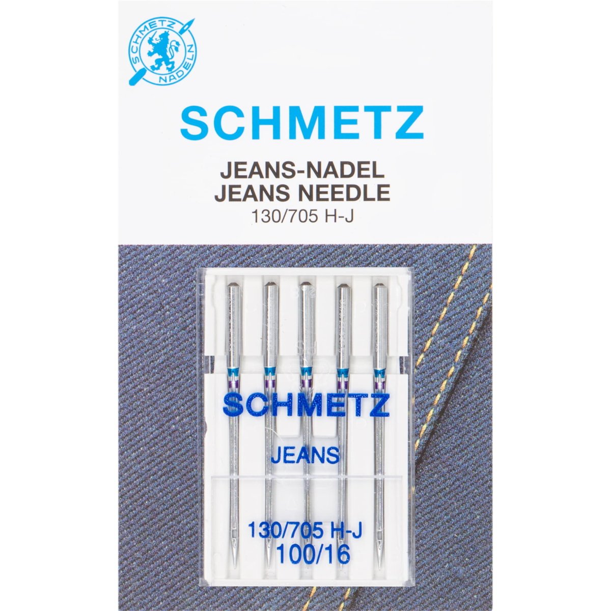 Schmetz Jeans 100 Naaimachine naalden SMZ-JEANS-100 4006589002066 - Fourniturenkraam.nl