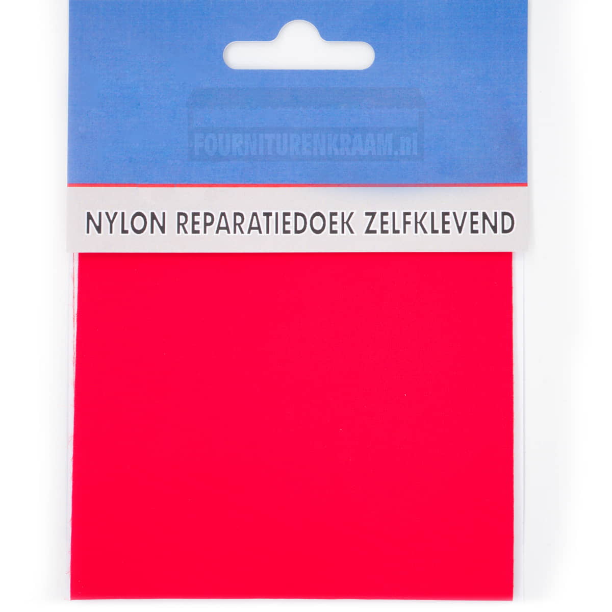 Zelfklevend repartiedoek huismerk | Nylon | 10 x 20 cm | rood NYLON-1114-10