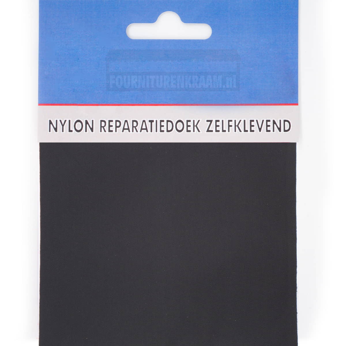 Zelfklevend repartiedoek huismerk | Nylon | 10 x 20 cm | Zwart NYLON-1114-01